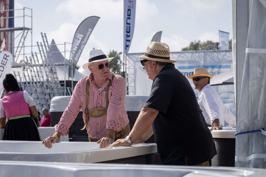 Blue-Spa Whirlpools auf der Ostbayernschau Messe in Straubing